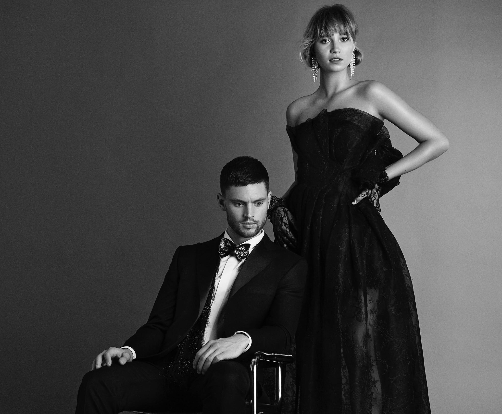 Custom tuxedo with custom made shirt and accessories for men