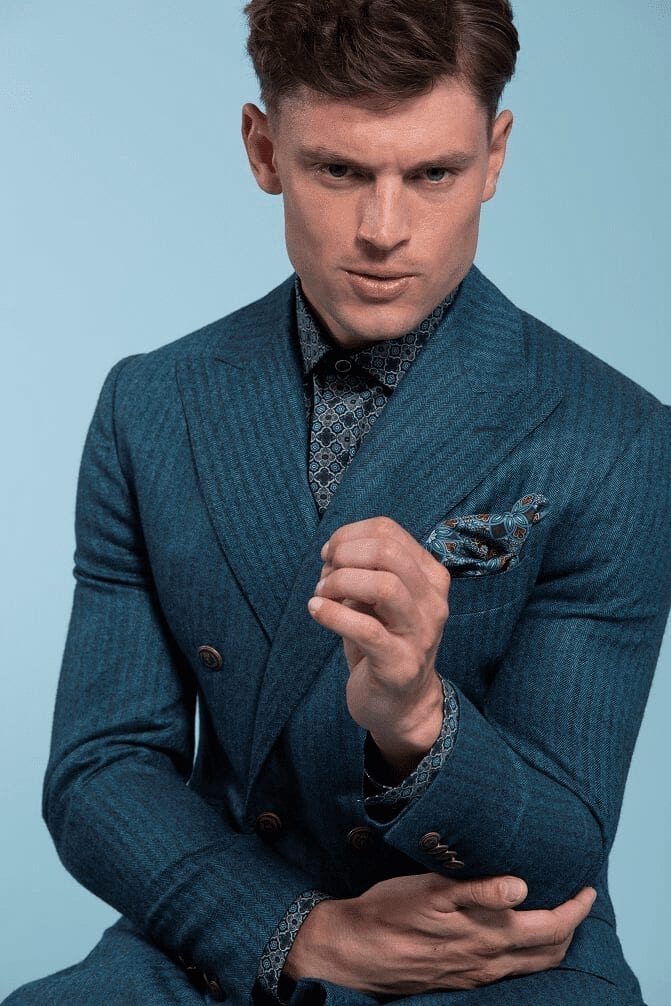 Veston sur mesure, chemise sur mesure, suit Bespoke pour homme