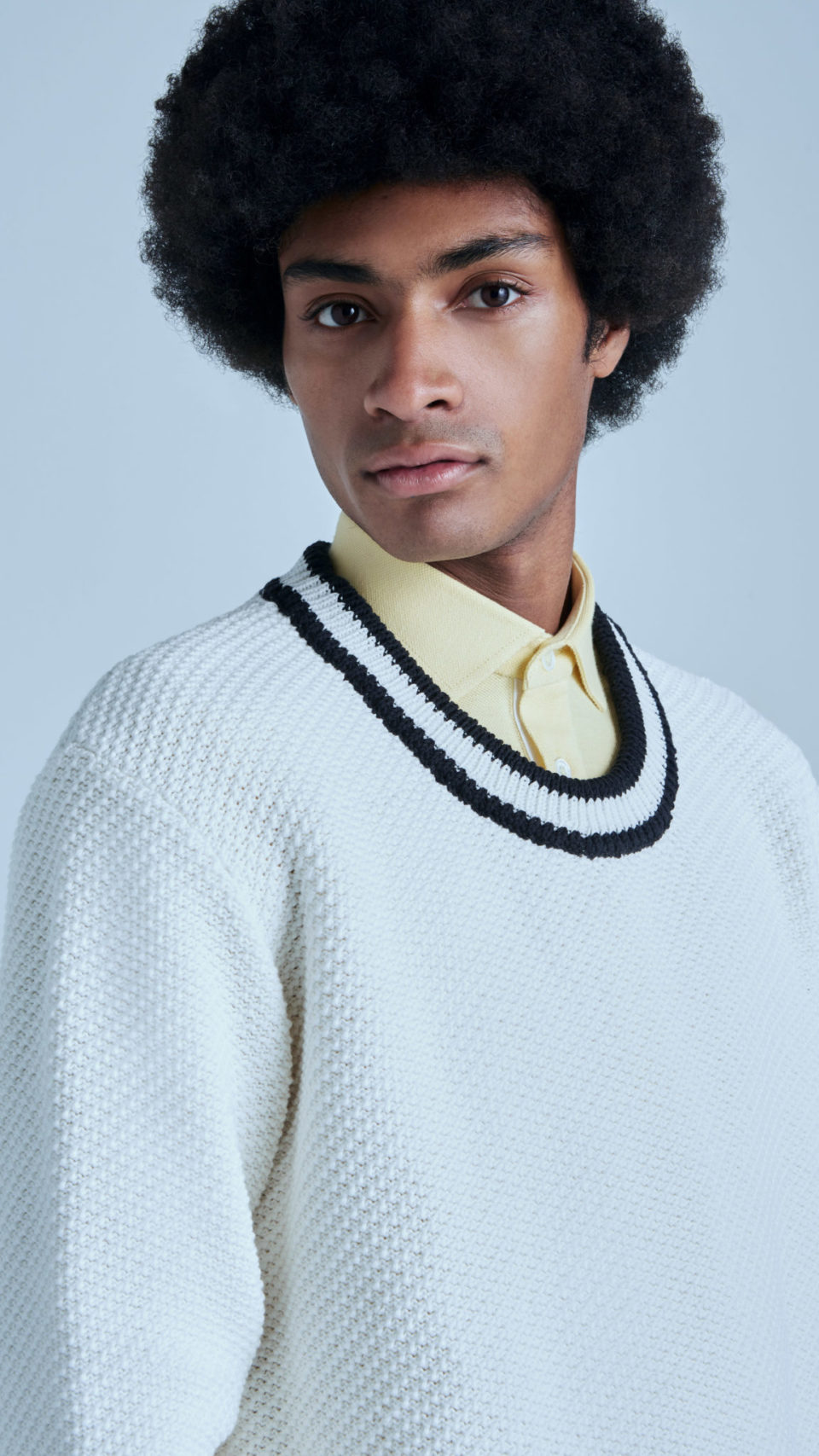 MAR sustainable cotton knit sweater