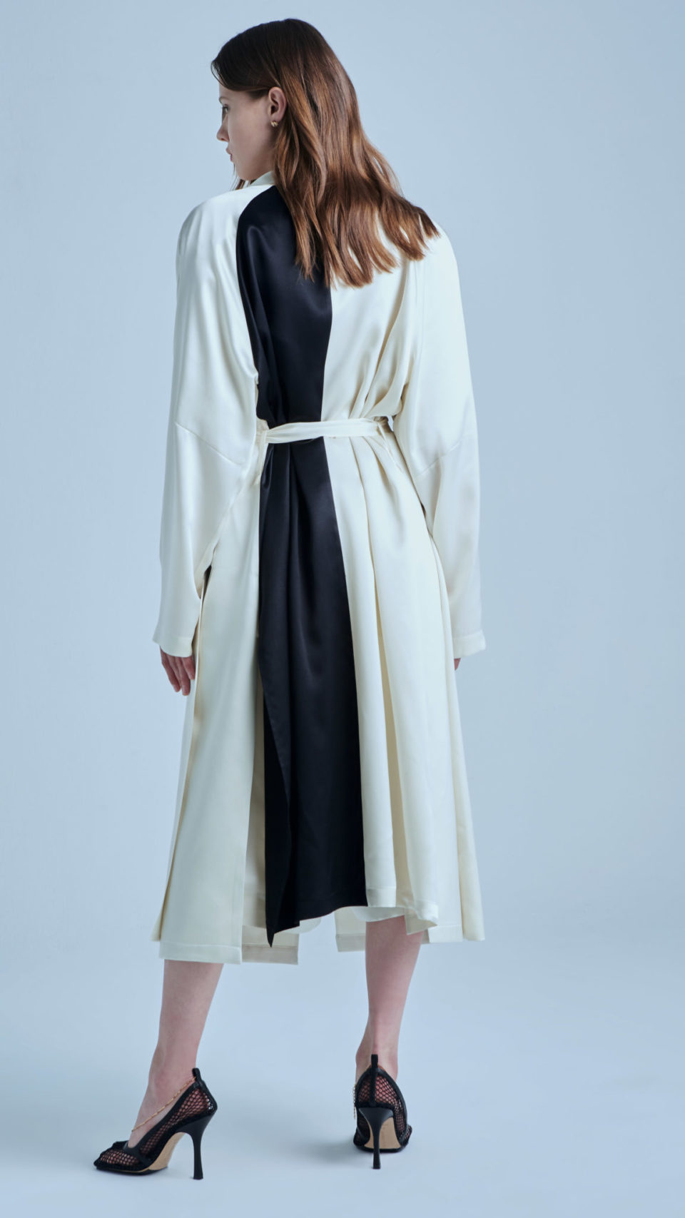Luxurious silk night gown from MAR by Maria Karimi